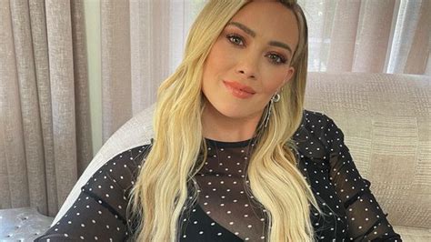 hilary duff in the nude|Hilary Duff Poses Naked on Cover of Womens Health